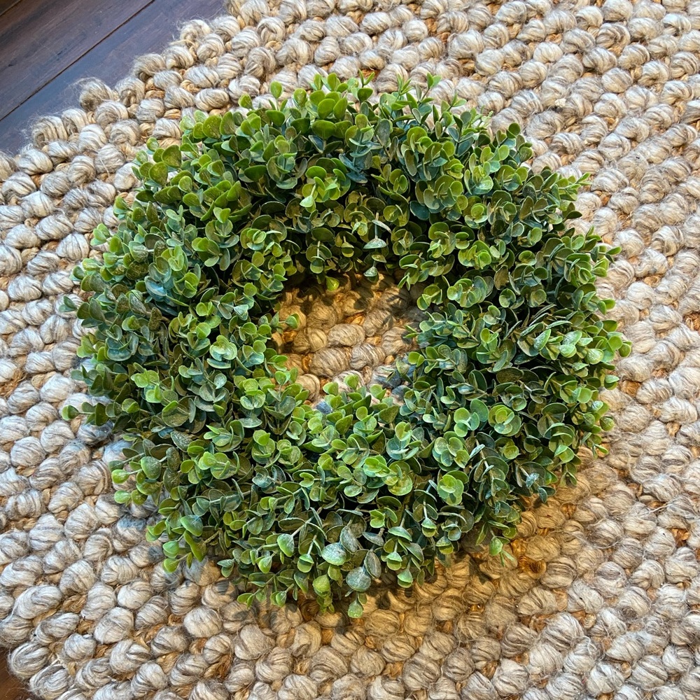 Homegoods succulent-like wreath. Perfect condition!